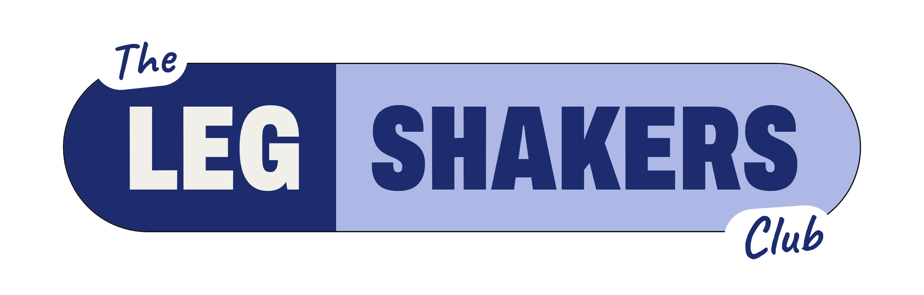 The Leg Shakers Club sticker